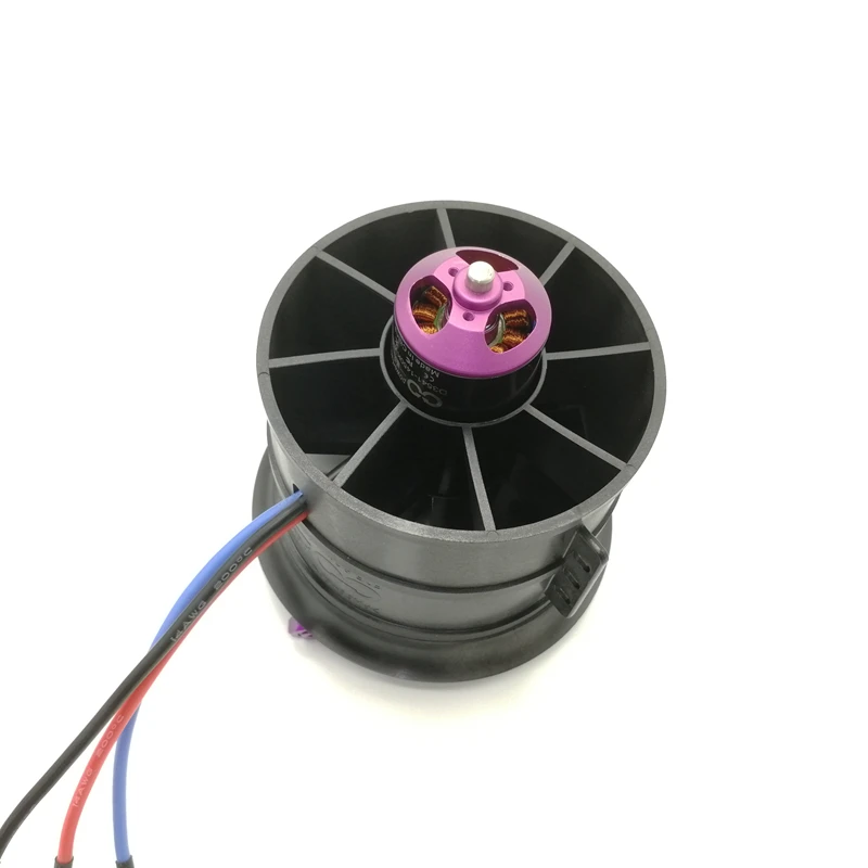 Powerfun 90 мм EDF 12 лопастей Ducted Fan 6S 1450KV Motor 8S 1100KV для модели радиоуправляемого
