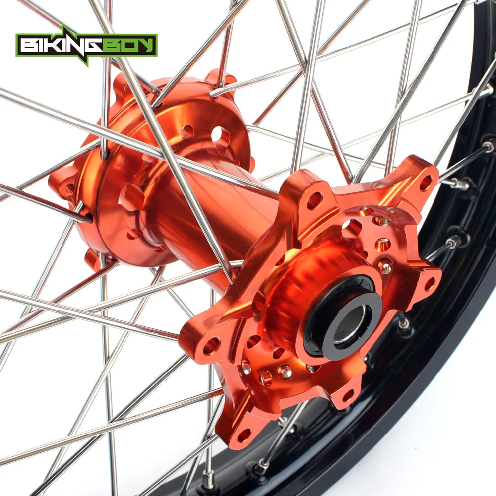 BIKINGBOY 18 &quotMX внедорожный обод заднего колеса концентратор 36 спиц для KTM SX125 SX150 SX250