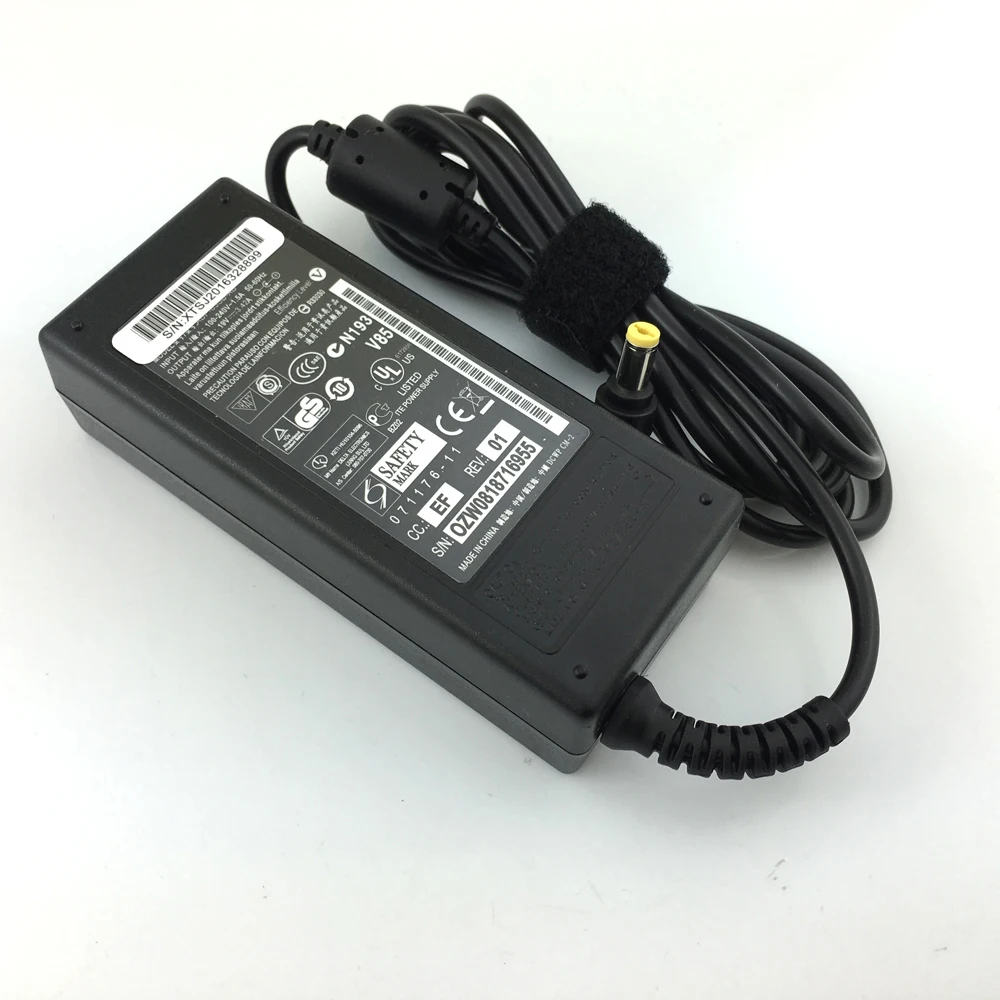 Подлинное оригинальное зарядное устройство переменного тока для ACER ASPIRE AS5749 6607
