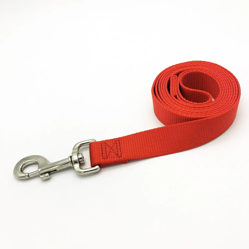 Red Поводок для собак XS, s, m, l, большой, большой, средний, маленький, поводок для собак, ходьба, беговые поводки, поводок из нейлона, мягкая удобная веревка для собак, кошек, щенков - Цвет: Red