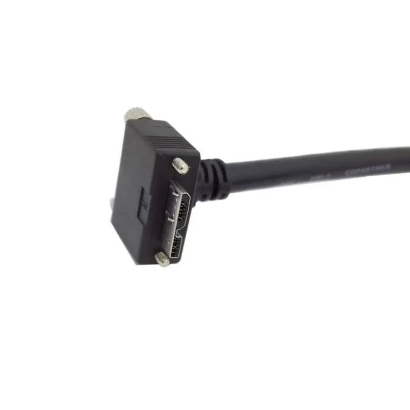 Новый 90 градусов под прямым углом микро USB винт Крепление объектива к 3 0 A Тип