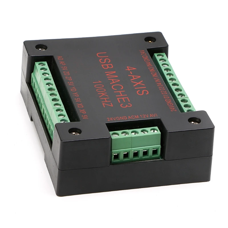 CNC USB MACH3 100Khz Breakout Board 4-осевой интерфейс драйвер контроллер движения |