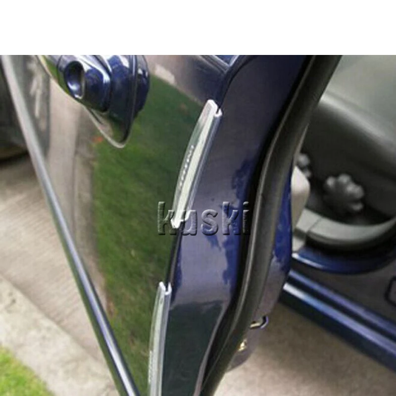 8 шт./компл. Автомобильная защита двери края угла бампера буфера отделки молдинг