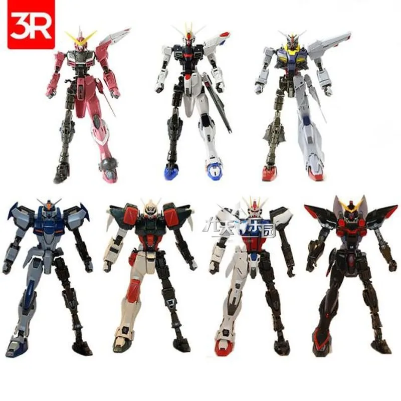 3R Gundam сплав скелет MG 1/100 Freedom Justice Gods штурм гроза действия детская игрушка фигурка