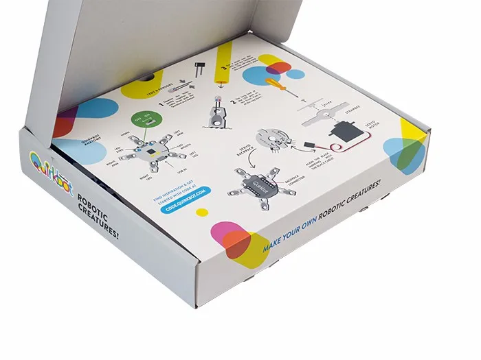 Набор роботов присосок Quirkbot Обучающий набор для программирования Arduinos начальный