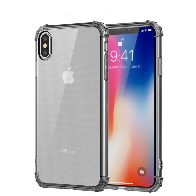 Силиконовый чехол для iphone 5 5S 6 6S Plus 7 8 плюс принципиально hoesje противоударный