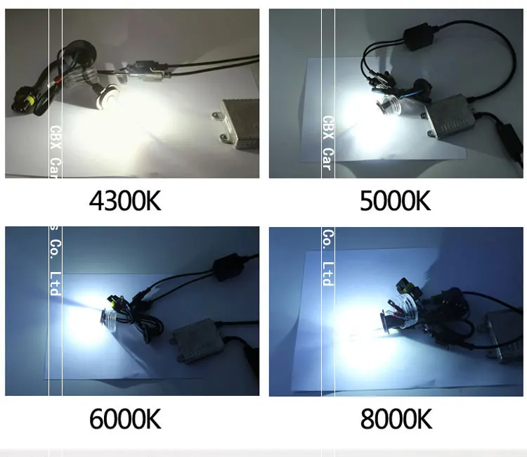 Высокое качество 35 Вт 12 В AC HID комплекты ксеноновые лампы 3000K 4300K 5000K 6000K 8000K H1 H3 H7 H8 H9