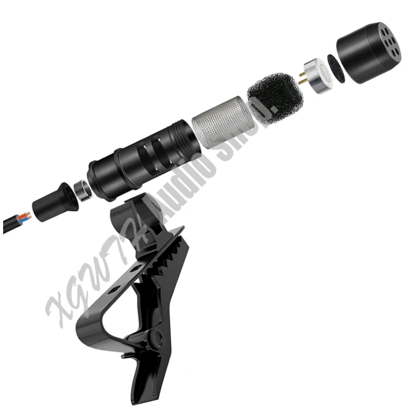 Мини зажимы для галстука петличный микрофон кардиоидный Sennheiser SK100 SK300 SK500 G1 G2 G3