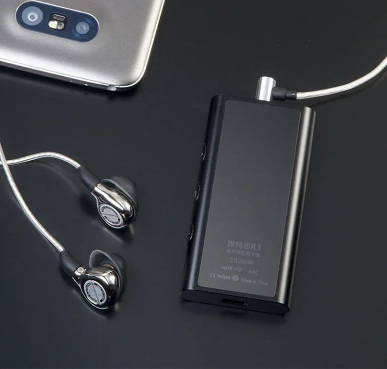 Bluetooth 5,0 усилитель для наушников APTX-HD+ ЦАП Два чипа дополнительно для музыки AAC декодирование аудио усилитель высокой мощности