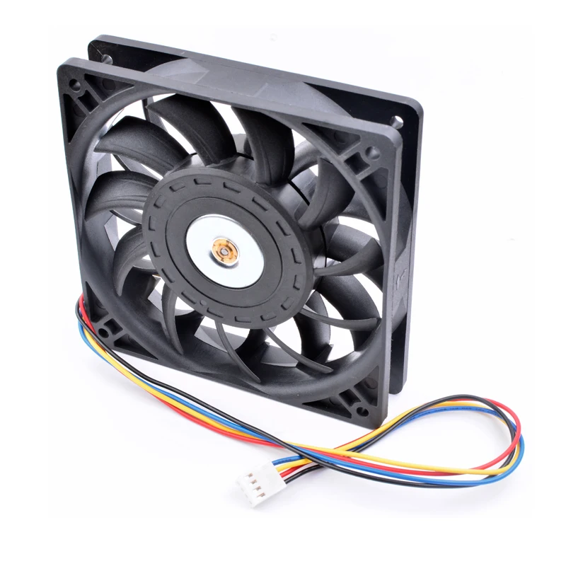 Абсолютно ANCHAOPU FFB1212SH 12 см 12025 120 мм вентилятор DC12V 1.24A 4 линии ШИМ высокоскоростной Серверный корпус охлаждающий вентилятор