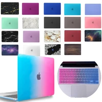 for apple macbook air pro 13 a2251 a2289pro 13 a2338 m1 2020 matte hard shell laptop protector case keyboard cover