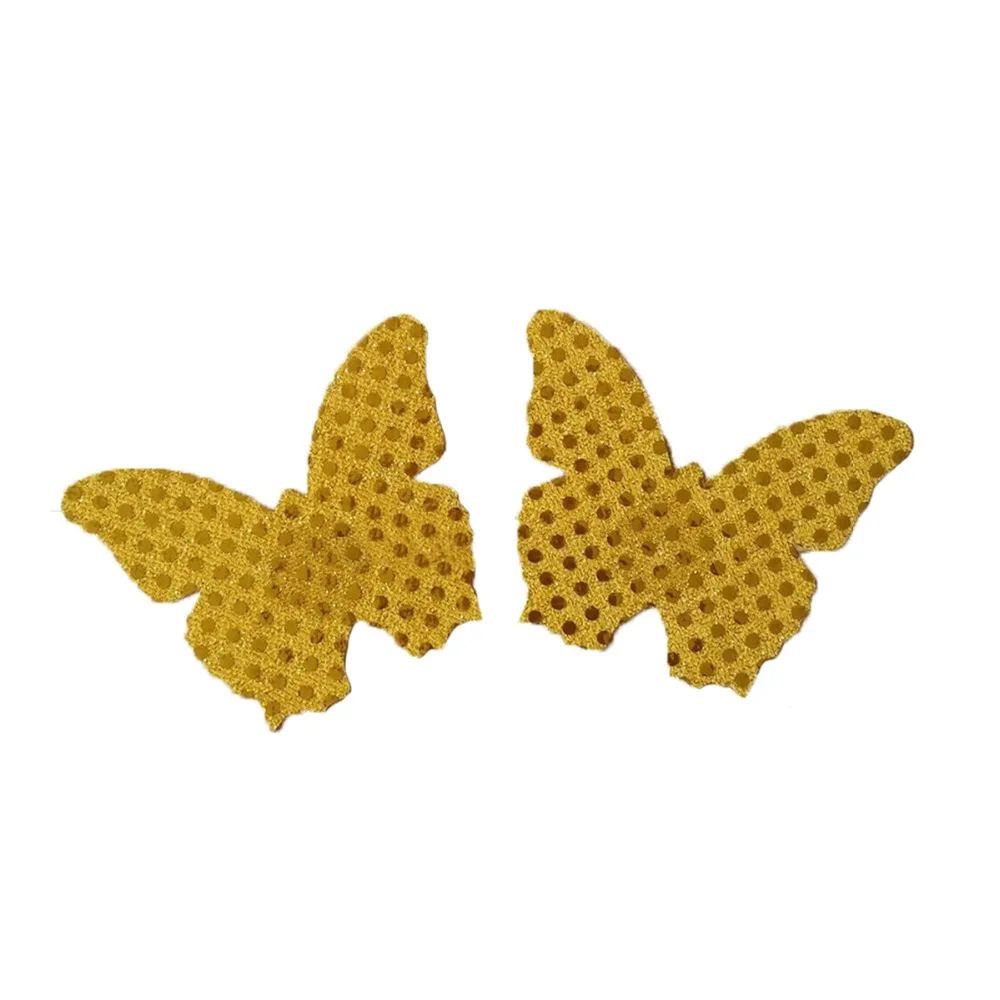 Женская самоклеющаяся накладка на соску в форме бабочки невидимые наклейки