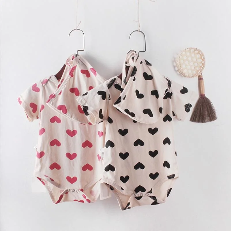 Детское хлопковое боди + шапки для девочек | Мать и ребенок