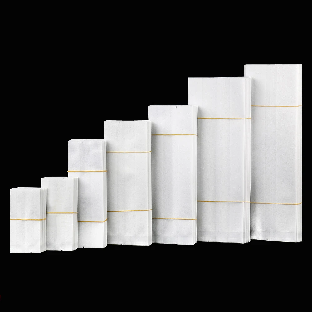 100 шт. пакеты для упаковки чая бумаги с боковой ластовицей|Подарочные сумки и