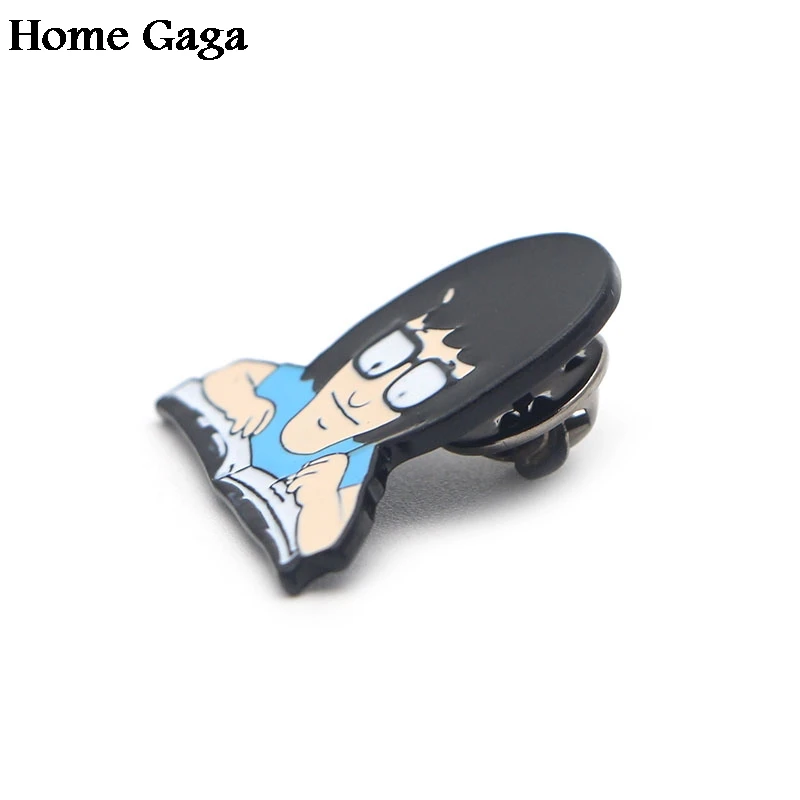 Homegaga письмо друг фантастика Луиза цинк булавки para рюкзак одежда металлические