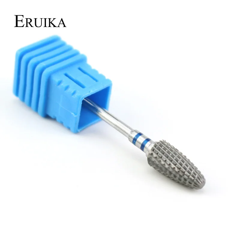 ERUIKA Pro 6 типов сверло для ногтей из карбидного сплава, Электрический Маникюрный станок, аксессуары для удаления геля для ногтей, пилочка для ногтей, полировальные инструменты