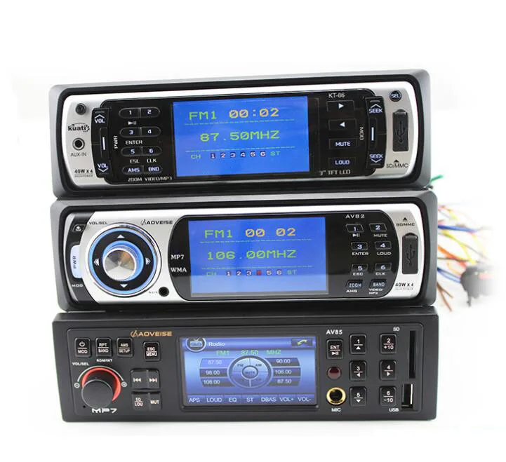 3 &quotHD экран FM Bluetooth радио аудио стерео автомобиль MP5 видео плеер камера
