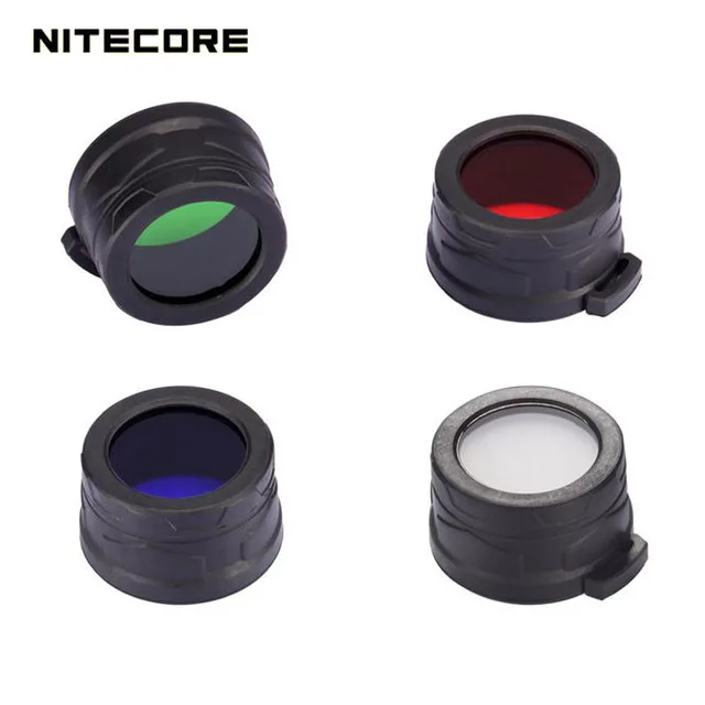 Высокая Класс Nitecore RGB светодиодный налобный фонарь рассеянный фильтр