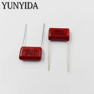 Бесплатная доставка, 10 шт., CBB 564J 400 В 0,56 мкФ 564 НФ P15 мм, конденсатор с металлизированной пленкой 400 В 564J в