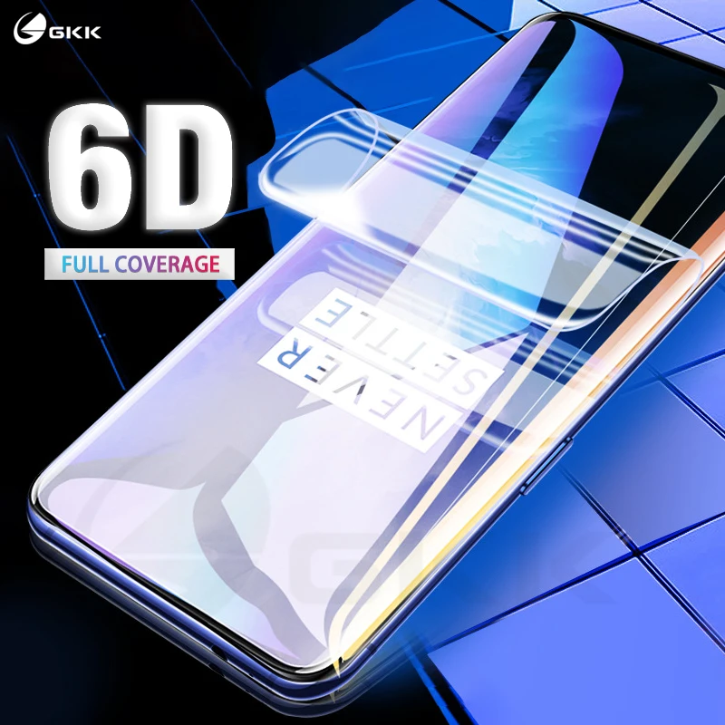 GKK для Oneplus 7 pro Защитная пленка экрана нано гидратация прозрачная мягкая