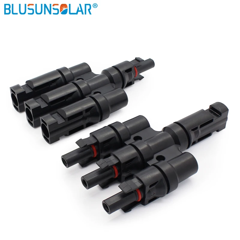 5 Pairs 3 to 1 T Branch Connectors Solar SOLAR MMF FFM for PV / Photovoltaic System TF0164 | Обустройство дома