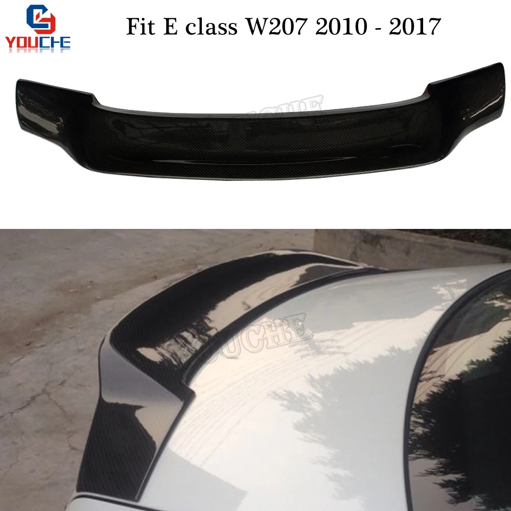 Задний спойлер W207 из углеродного волокна для Mercedes C207 E Class 2 door Coupe 2010 2017 E250 E350 E550