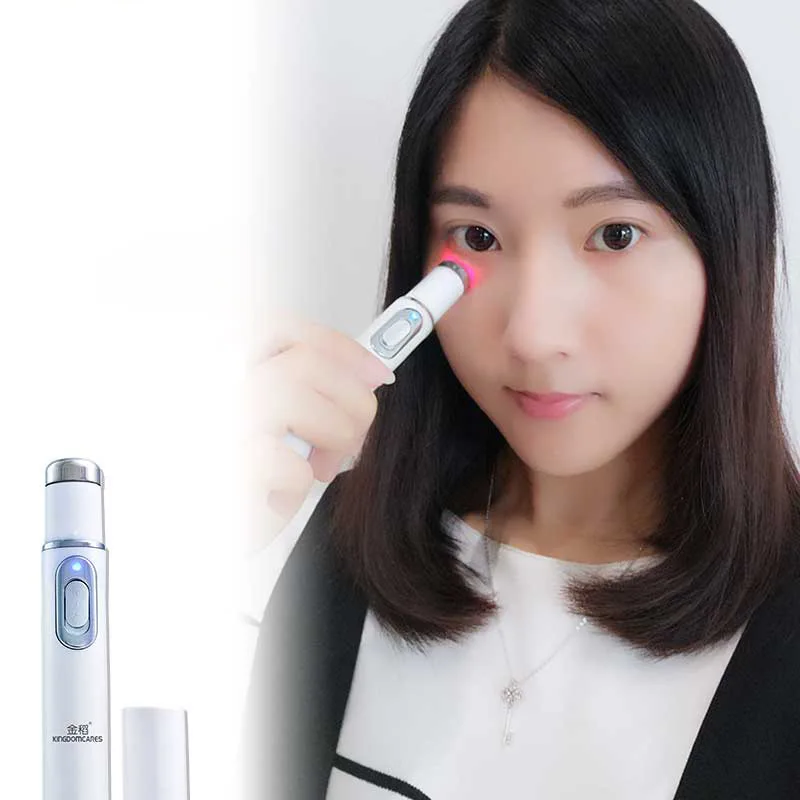 

KD-990 Acne Laser Pen Portable Wrinkle Removal Machine Durable Soft Scar Removal Device Light Therapy Pen Eye bags Remove Tool