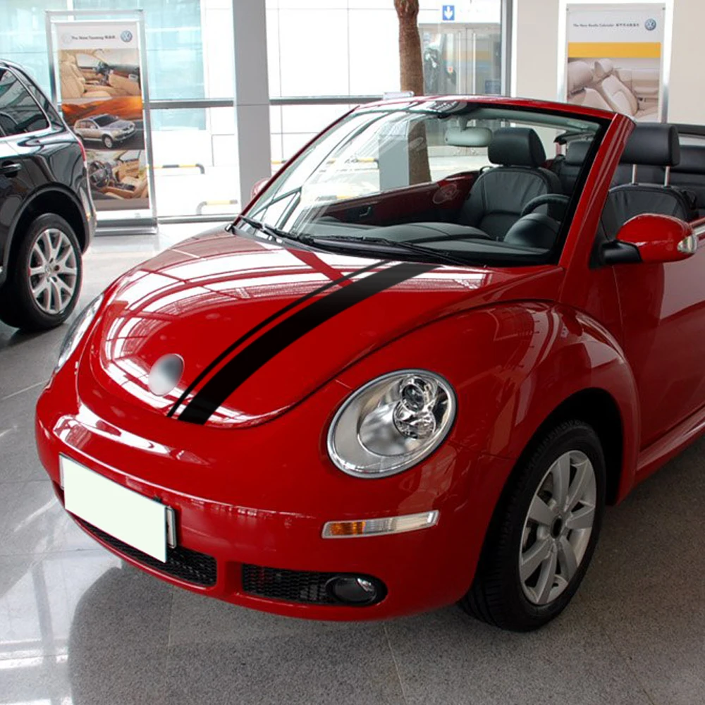 Набор автомобилей капот линия крыша задние полосы наклейка кузова для Volkswagen Beetle