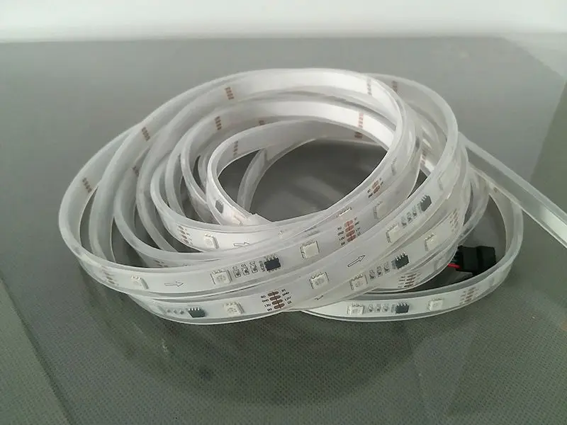 DC12V 5 м 30 светодиодный s/M TM1934 полосы светильник цифровой WS2811 пикселей RGB Неон