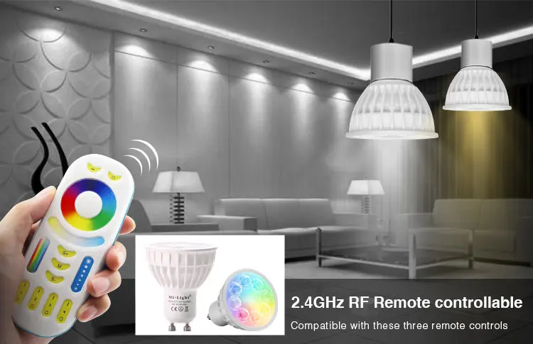 Светодиодный светильник Mi с регулируемой яркостью 4 Вт GU10 RGB CCT (2700 6500 K)