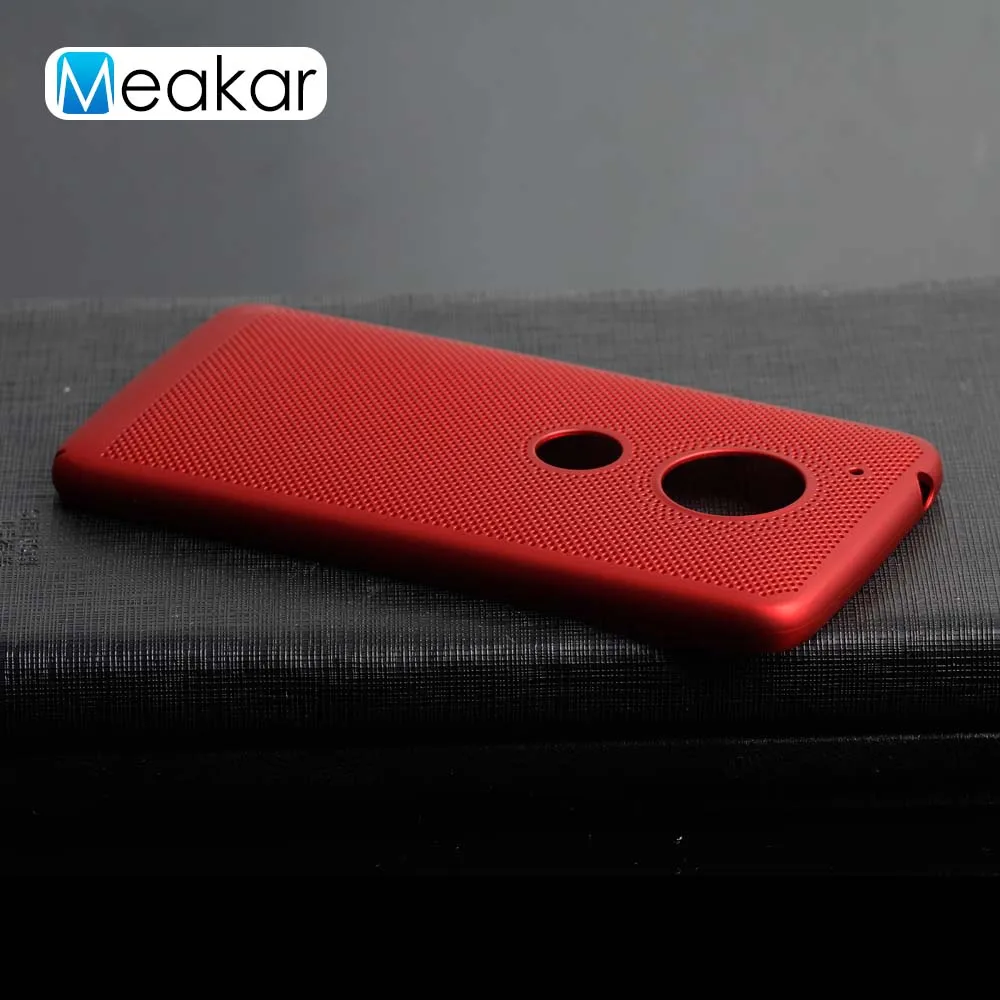 Mesh heat dissipation 5.0For Moto G5 Case For Motorola Cell Phone Back Cover |