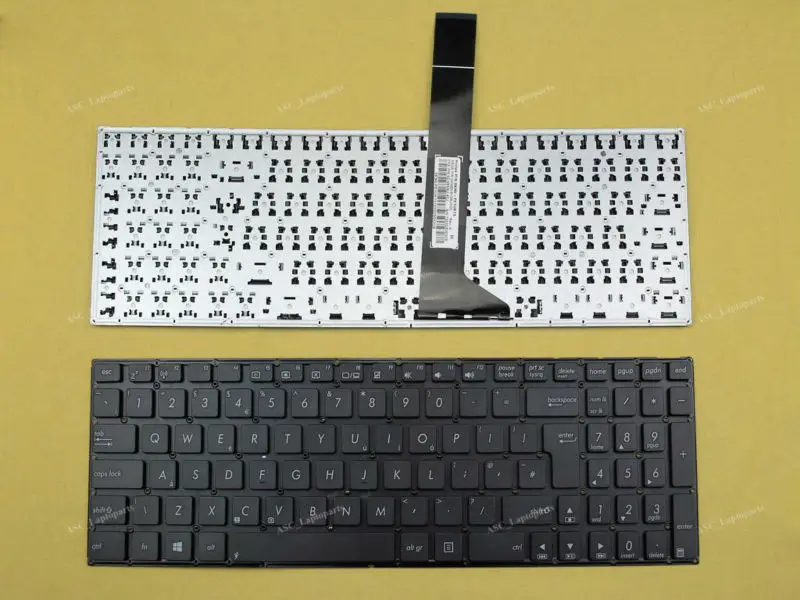 Новая английская клавиатура для ноутбука Asus W518J W518JD W518JK W518L W518LD W518M W518MD черная без