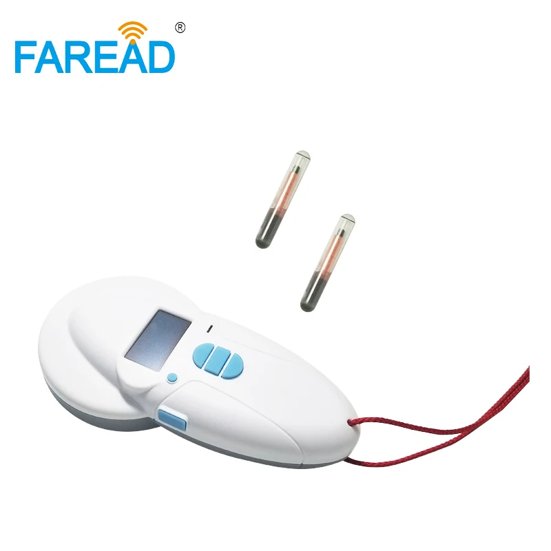 Сканер микрочипа животного x1pc для домашнего скота собак кошек мышей черепашек