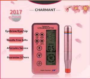 Новая версия Charmant Перманентный макияж машина для бровей тату губ подводка для глаз Microblading mts ручка набор для макияжа глаз