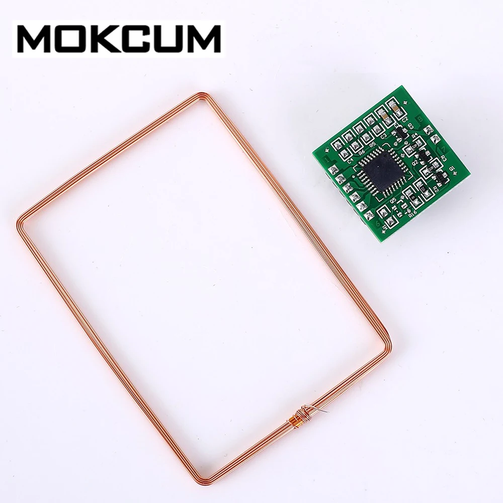 Беспроводной модуль RFID 134,2 кГц FDX-B EM4305 считыватель UART Бесконтактный контроллер с антенной