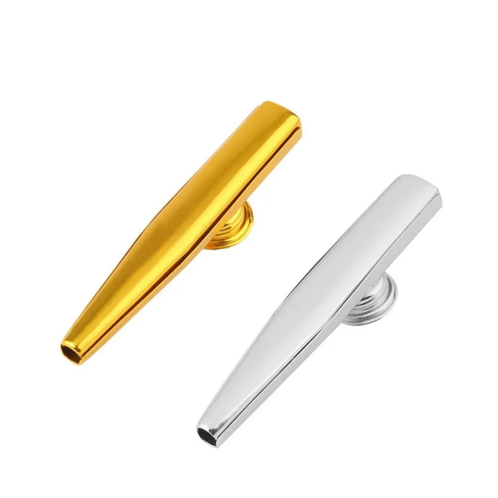 TSAI Металл Золотой kazoo рот губная гармоника флейта детский подарок партии музыкальный инструмент для детей любителей музыки