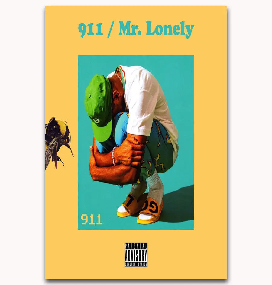 Фото Art Print Hot New Tyler The Creator Odd Future Flower Boy Rap Music 14x21 24x36 27x40 Inch Silk Poster Wall Canvas Decoration X- Дом и сад Art Print Hot New Tyler The Creator Odd Future Flower Boy Rap Music 14x21 24x36 27x40 Inch Silk Poster Wall Canvas Decoration X- Дом и сад