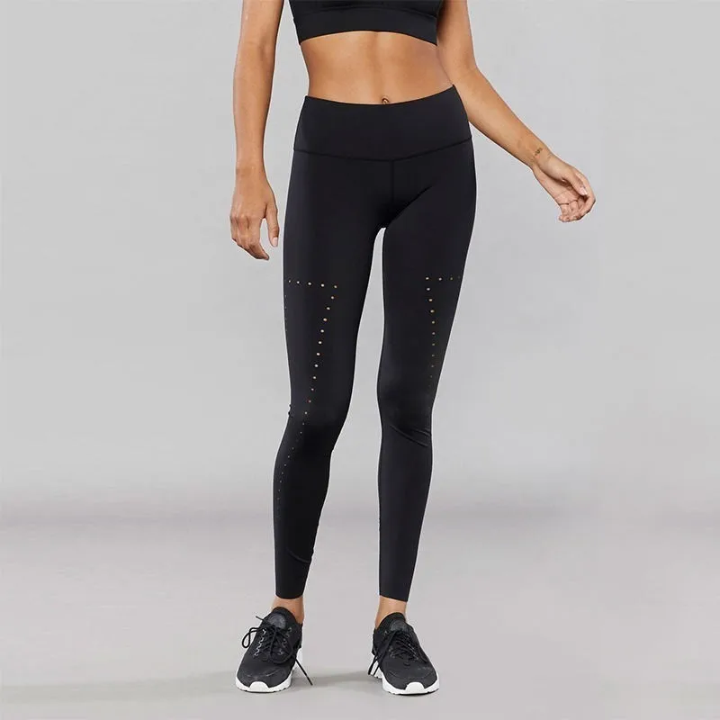 Тренировочные колготки для фитнеса Женские Дышащие Беговые штаны йоги
