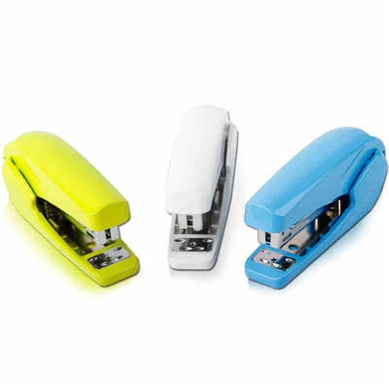 

DL Effective office 0230 labor-saving stapler 10 needle type colorful labor-saving stapler can be 15 Stationery for office