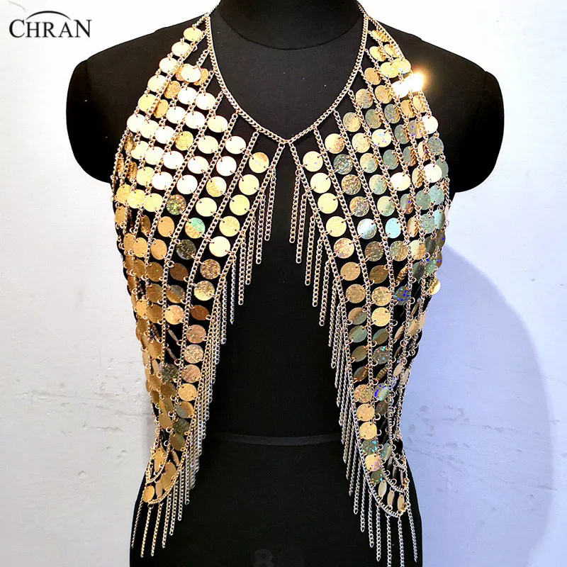 Chran блестящая яркая Радужная Золотая Русалочка с блестками дисковая горелка Babe