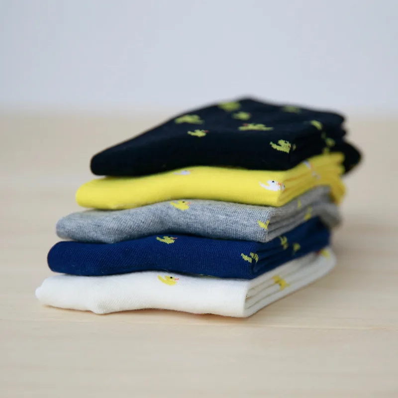 10 Пар/лот Новый мультфильм женщин носки леди утка зима длинные оптом|sock kitty|sock pvcsock