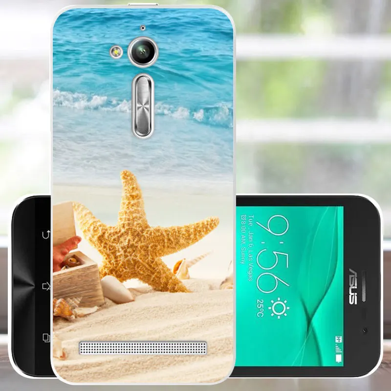 Чехол FANATU из мягкого ТПУ ASUS Zenfone Go ZB500KL 5,0 дюймов защитные колпаки для задней панели Fundas для ASUS Zenfone Go ZB500KL чехол для телефона - Цвет: HXT