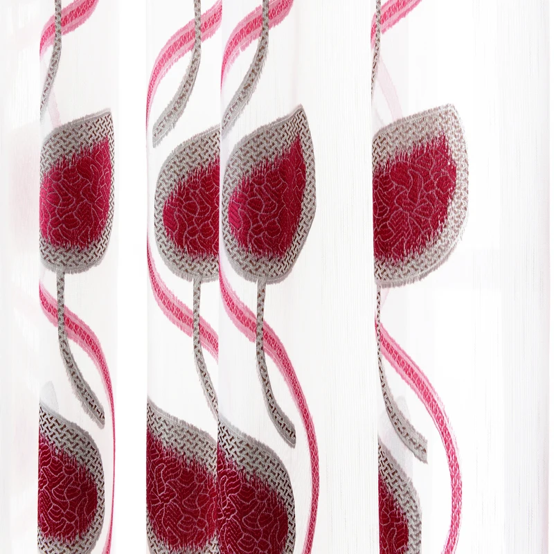 NAPEARL модный дизайн современные прозрачные тюлевые занавески оконные для