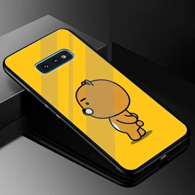 Чехол из смешного какао-стекла для Samsung Galaxy Note 8 9 S10 S7 Edge S8 S9 Plus | Мобильные телефоны