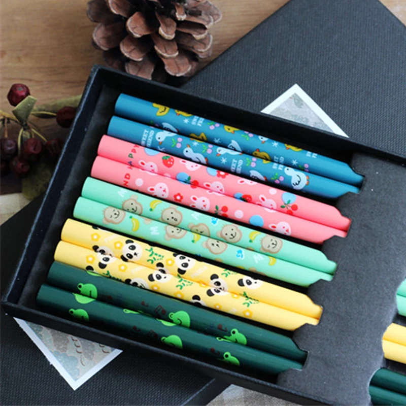 5 пар японские палочки для еды корейский стиль многоразовые цветов Мультяшные