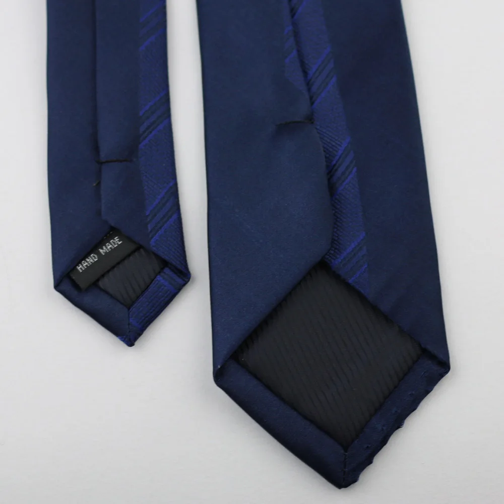Мужские галстуки для костюма новый дизайн темно-синяя кайма с синим диагональным