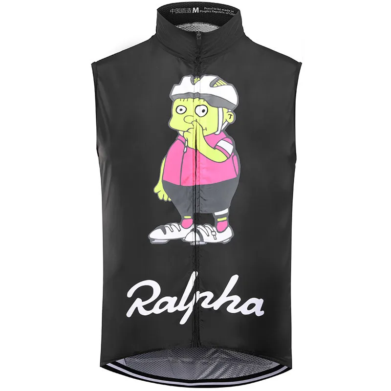 Ralpha Italian Mens Cycling Vest for 2019 Summer Racing Riding Sports Wear Clothing Sleeveless Breathable Jersey Clothes | Спорт и