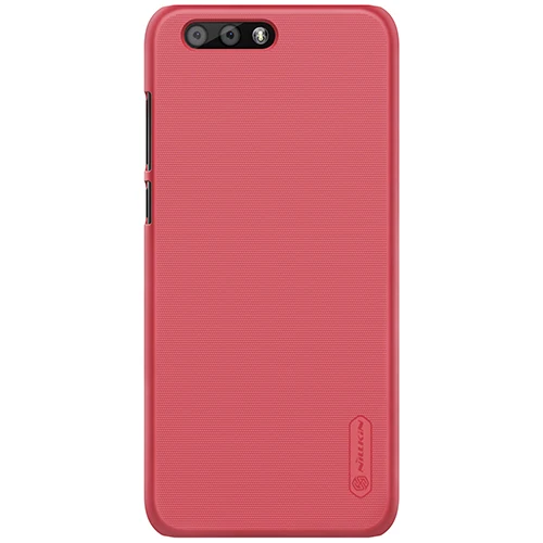 Красный Для Asus Zenfone 4 ZE554KL чехол NILLKIN супер матовый защитный жесткий чехол-накладка для ZE554KL чехол для телефона с защитой экрана - Цвет: Красный