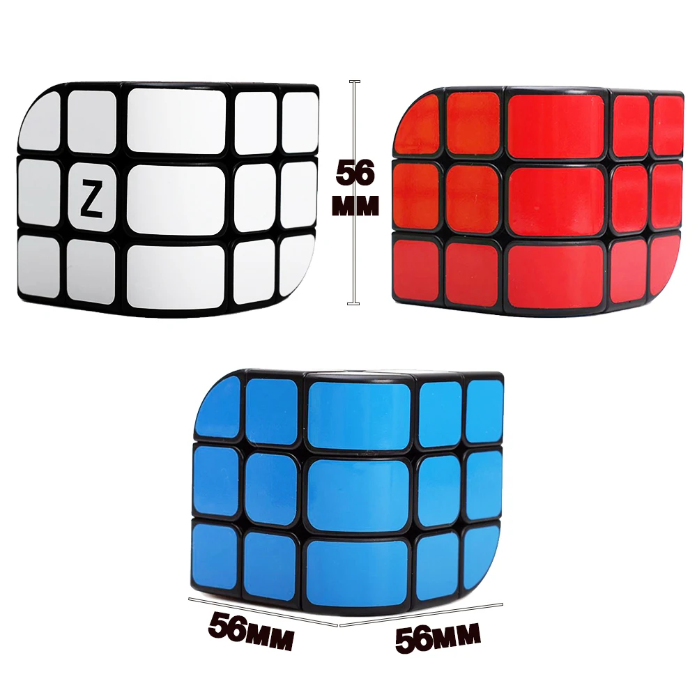 Магический куб 3x3x3 наклейки головоломка игрушки для детей 3*3 на 3 трехслойный Cubo