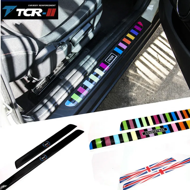 Наклейки на педали Добро пожаловать для BMW Mini Cooper CLUBMAN F54 F55 F56 F57 COUNTRYMAN F60 COUPE R50 R55 R56